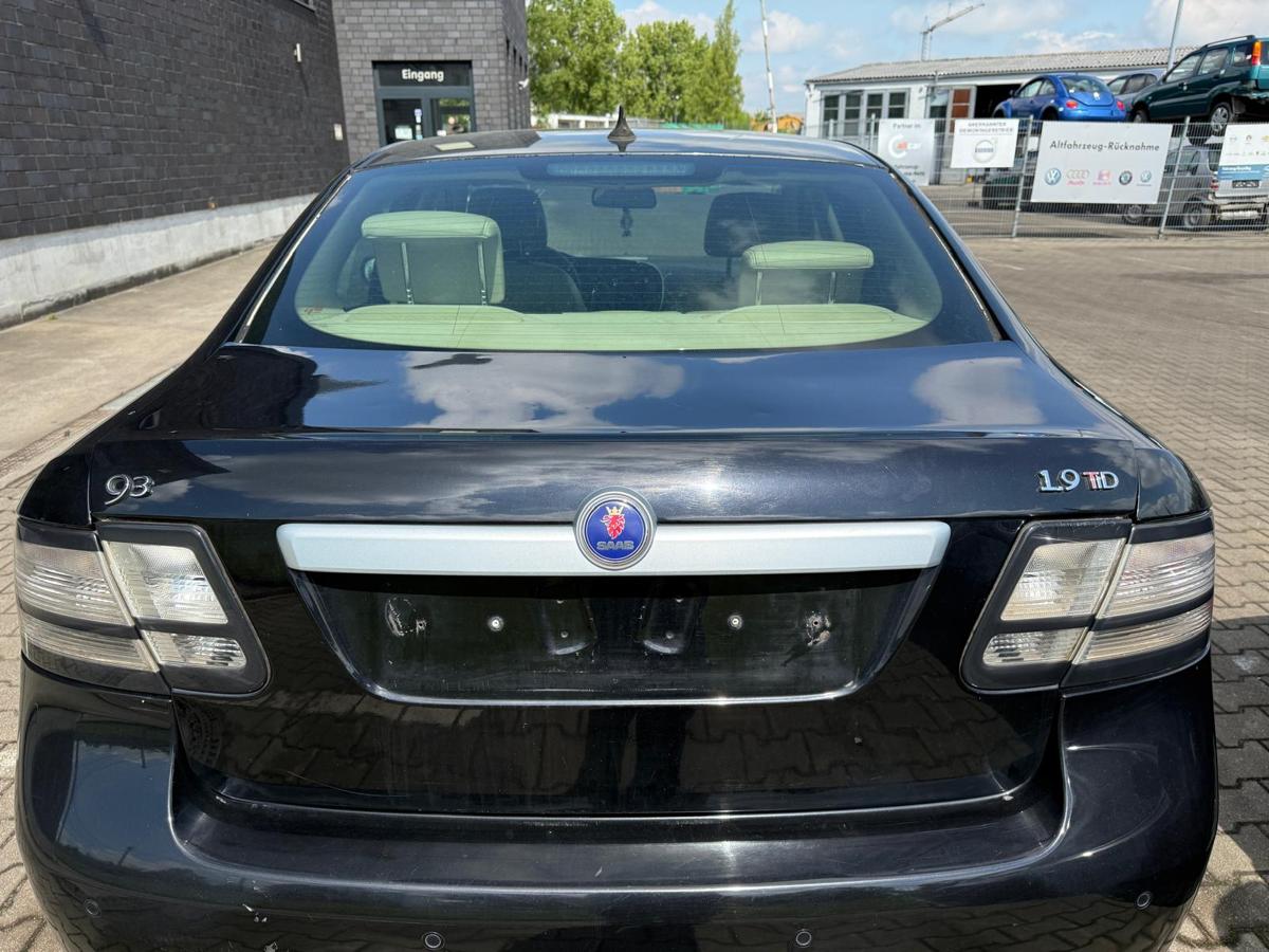 Saab 9-3 YS3F original Heckdeckel Heckklappe 298 Jet Black Limo Rohbau BJ08